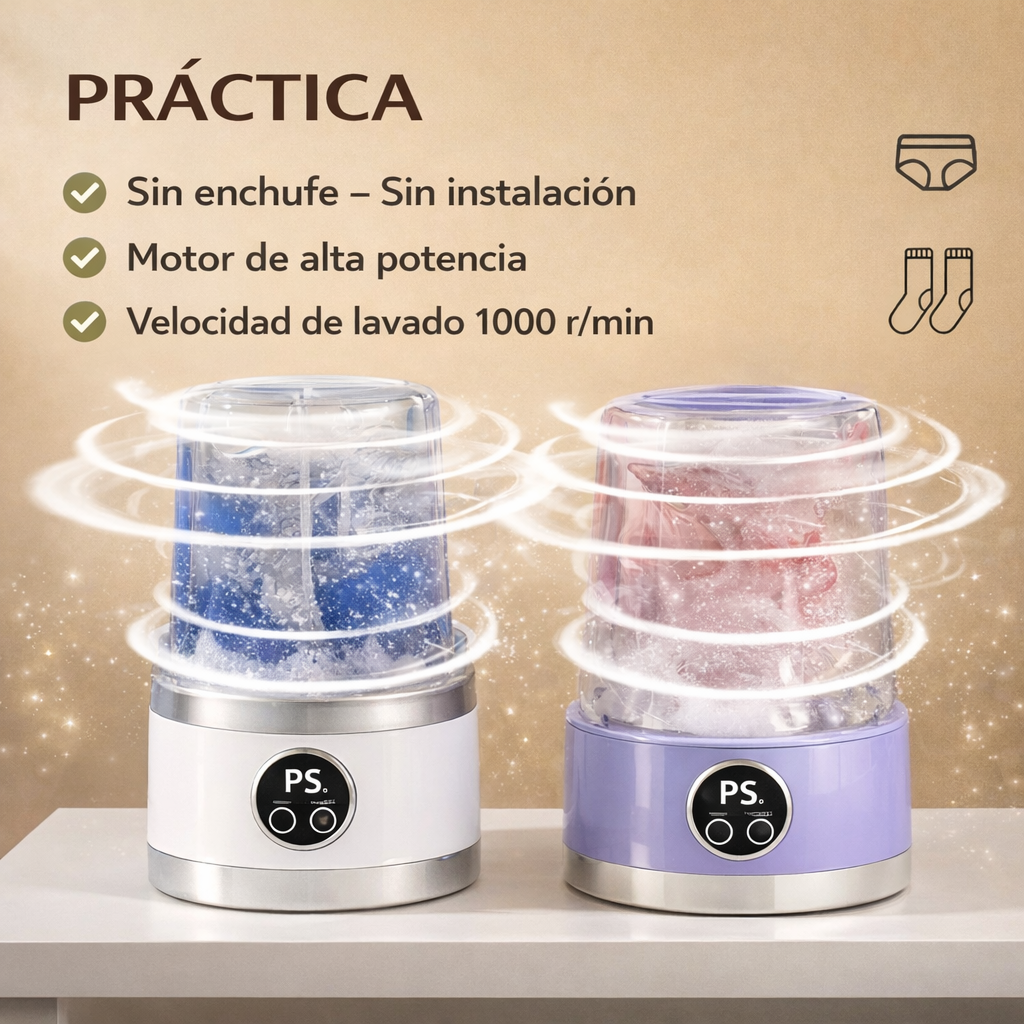 WashGo™ - Lavadora portátil automática