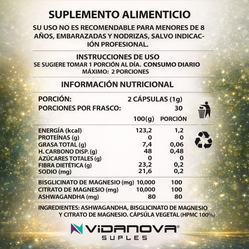 NadAshwagandha™- PACK DUO Más vitalidad, menos estrés cada día