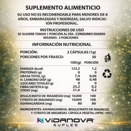 NadAshwagandha™- PACK DUO Más vitalidad, menos estrés cada día