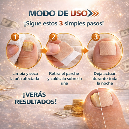 FungiOff™ – Parche Uñas Antihongo