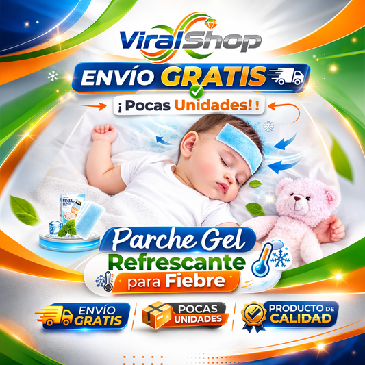 AlivioCool™ - Parches de Gel Refrescante