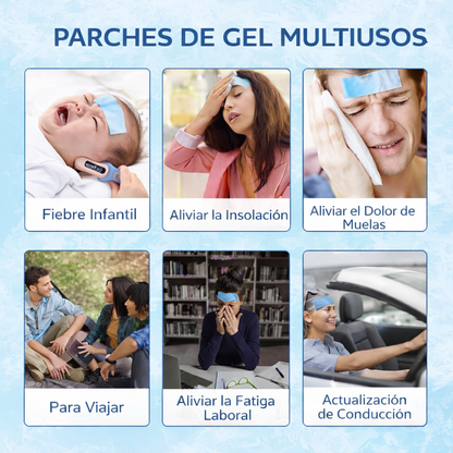 AlivioCool™ - Parches de Gel Refrescante