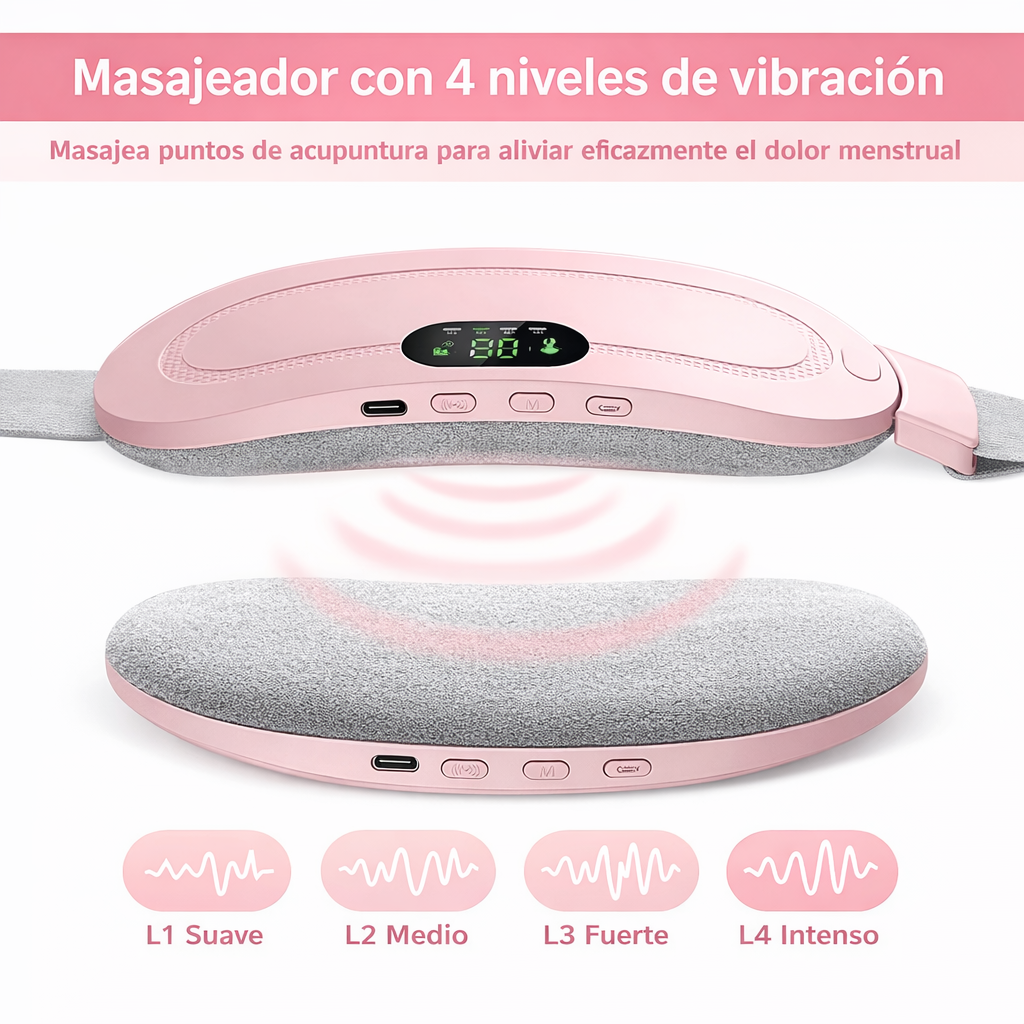 ThermaLuna™ - Almohadilla Térmica Portátil de Alivio Inteligente