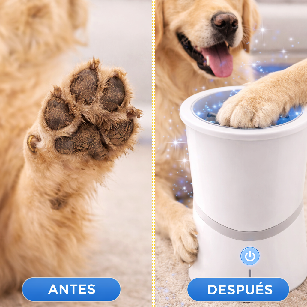 PatitasClean™ – Limpiador Automático de Patas