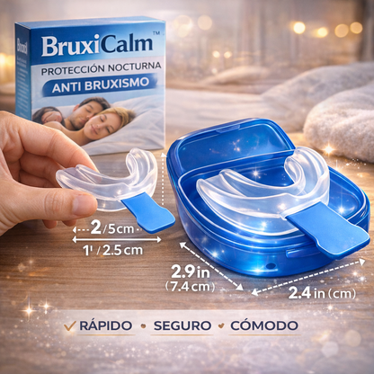 BruxiCalm™- Placa Anti bruxismo Apnea Y ronquido