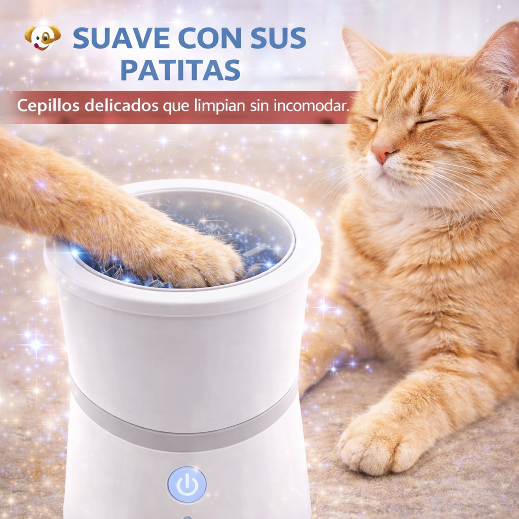 PatitasClean™ – Limpiador Automático de Patas
