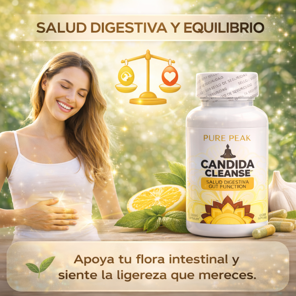 Candida Cleanse™ – Salud Digestiva y Equilibrio