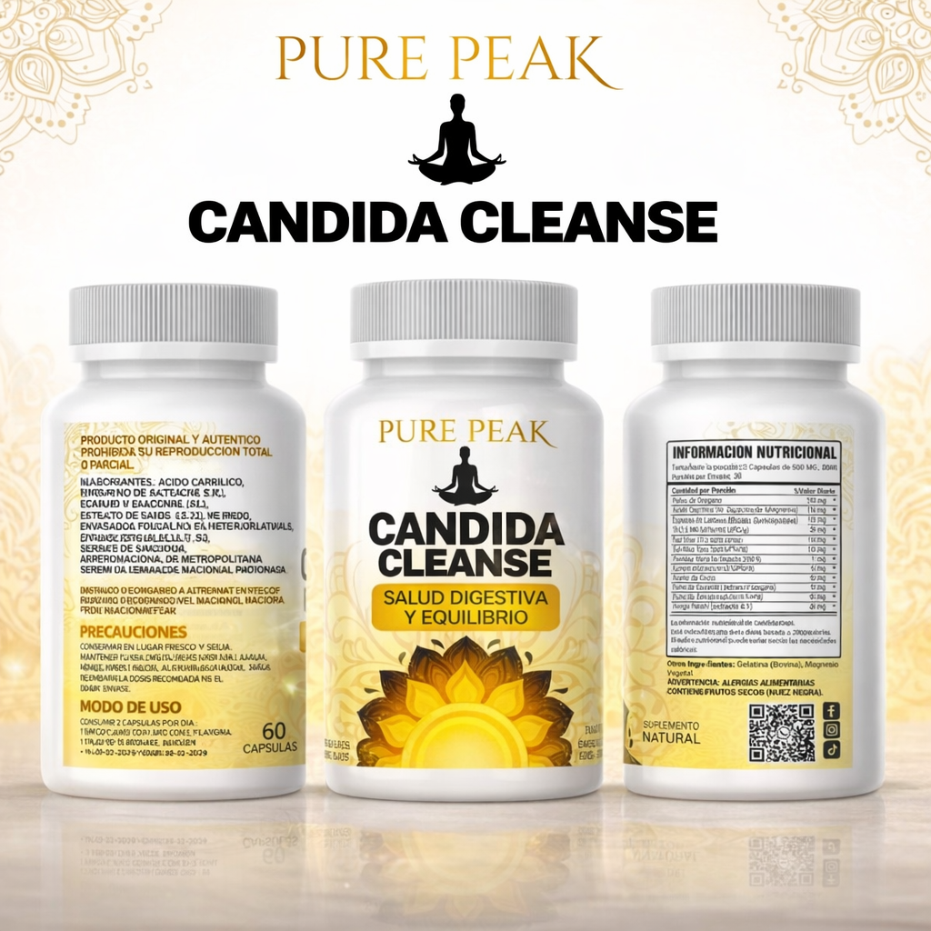 Candida Cleanse™ – Salud Digestiva y Equilibrio