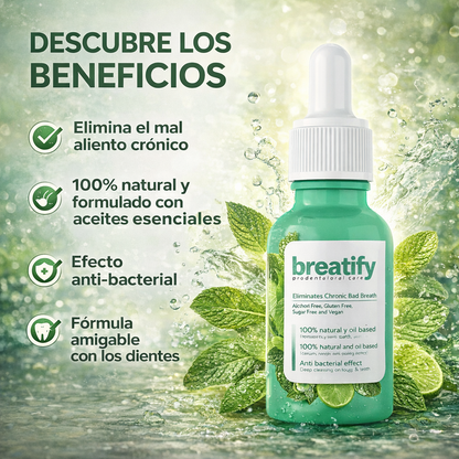 BREATIFY™- Gotas para el Mal Aliento