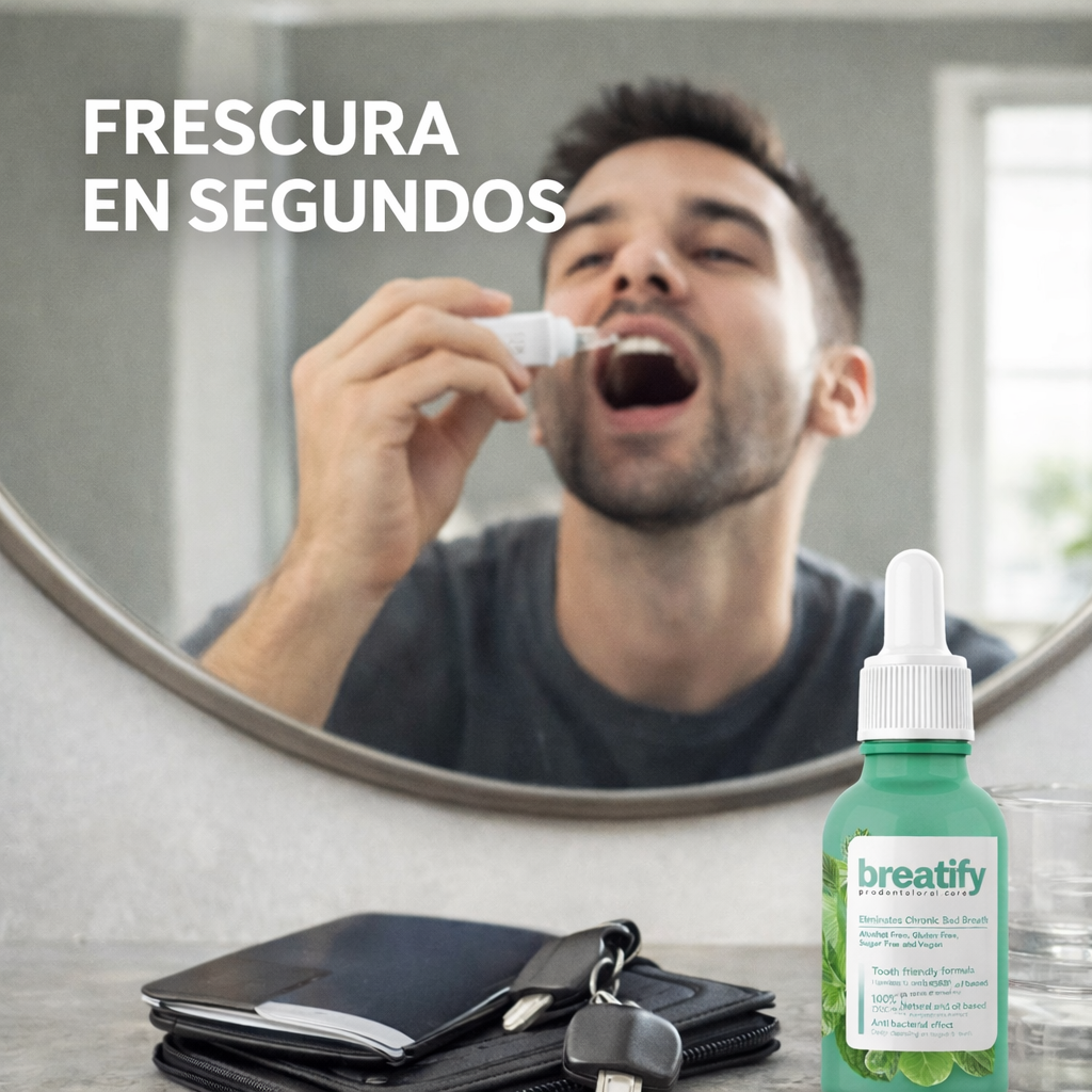 BREATIFY™- Gotas para el Mal Aliento