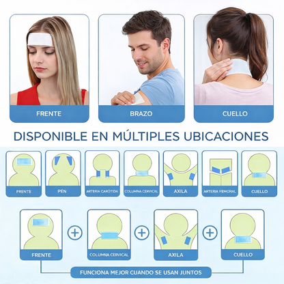 AlivioCool™ - Parches de Gel Refrescante