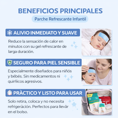 AlivioCool™ - Parches de Gel Refrescante