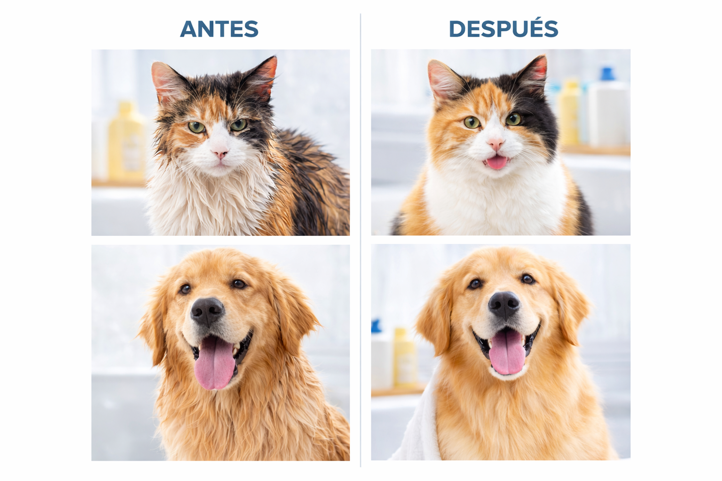 PetGlow Brush™ - Cepillo Y Secador De Mascotas 2 En 1