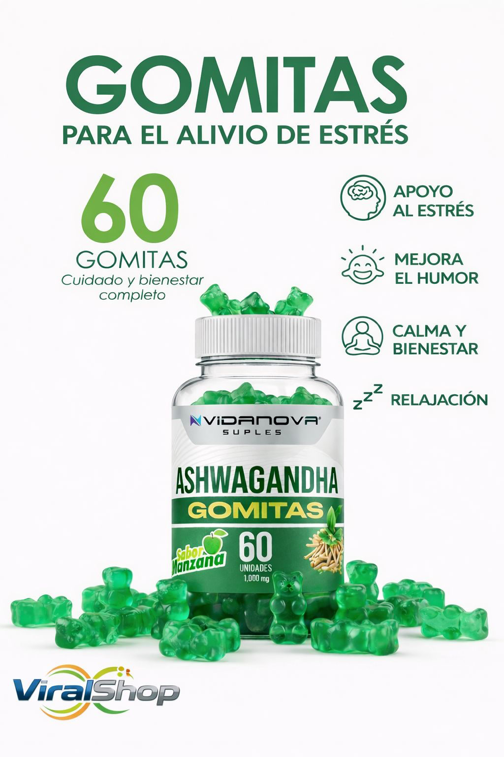 Ashwagandha™ - Apoyo al Estrés y Bienestar Mental