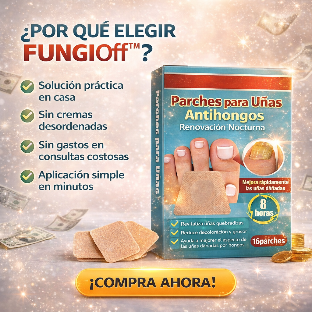 FungiOff™ – Parche Uñas Antihongo