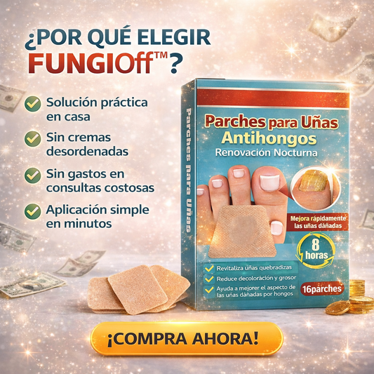 FungiOff™ – Parche Uñas Antihongo