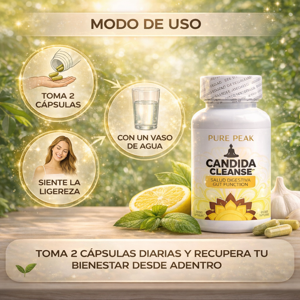 Candida Cleanse™ – Salud Digestiva y Equilibrio