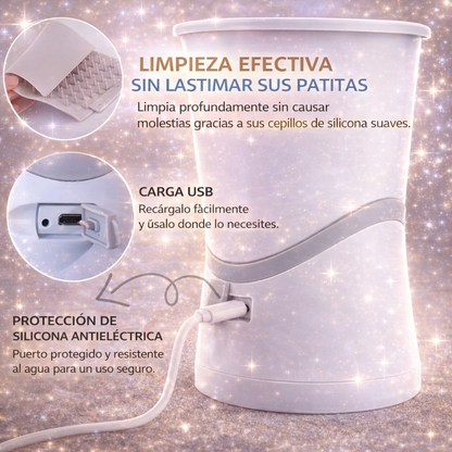PatitasClean™ – Limpiador Automático de Patas