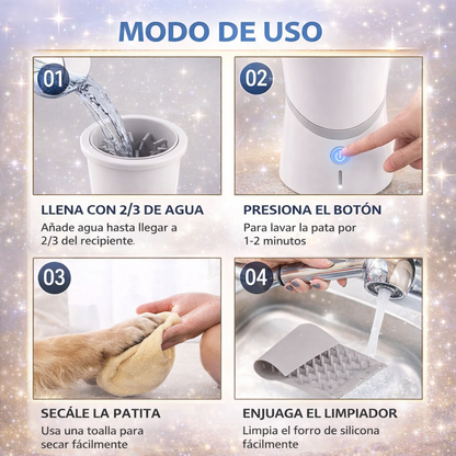 PatitasClean™ – Limpiador Automático de Patas