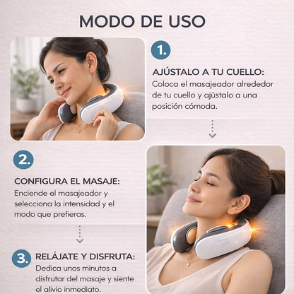 AlivioZen™ – Masajeador de Cuello